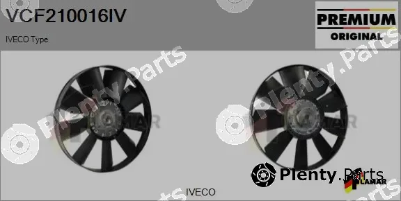 Flamar VCF210016IV — Clutch, radiator fan