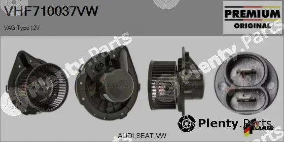 Flamar VHF710037VW — Interior Blower