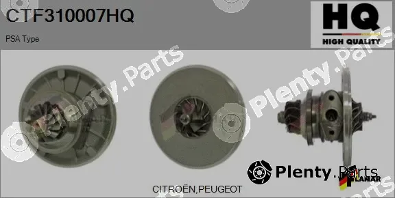 Flamar CTF310007HQ — Core assembly, turbocharger