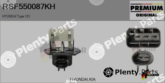 Flamar RSF550087KH — Series resistor, electric motor (radiator fan)