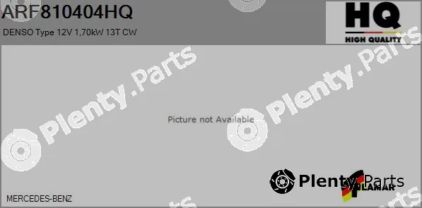 Flamar ARF810404HQ — Starter