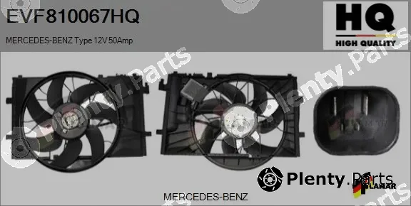Flamar EVF810067HQ — Electric Motor, radiator fan