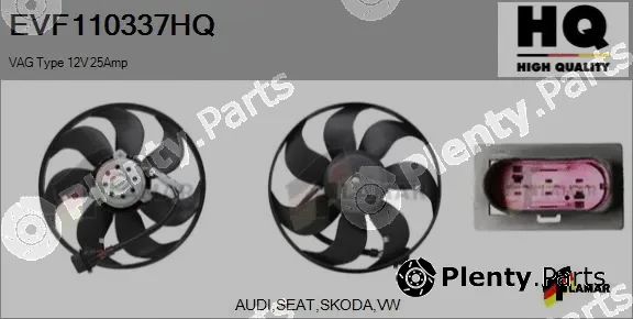 Flamar EVF110337HQ — Fan, engine cooling