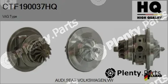 Flamar CTF190037HQ — Core assembly, turbocharger