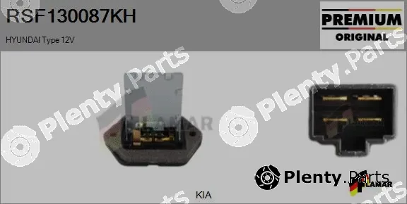 Flamar RSF130087KH — Resistor, interior blower