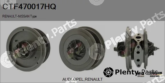 Flamar CTF470017HQ — Core assembly, turbocharger