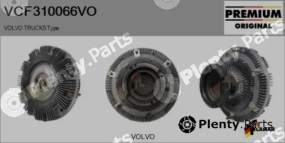 Flamar VCF310066VO — Clutch, radiator fan