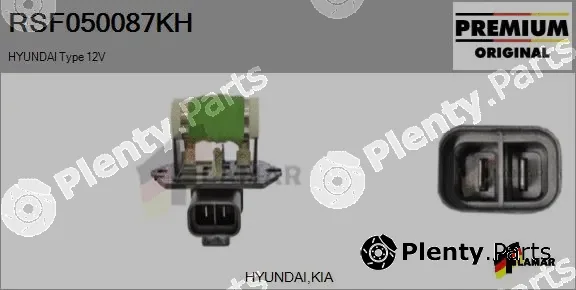 Flamar RSF050087KH — Series resistor, electric motor (radiator fan)