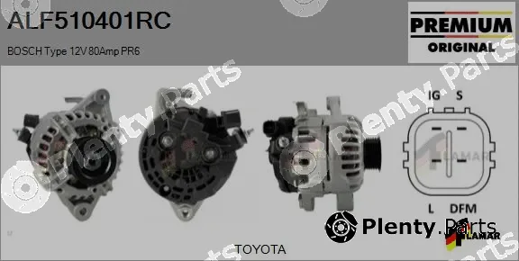 Flamar ALF510401RC — Alternator