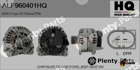 Flamar ALF960401HQ — Alternator