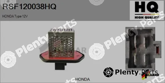 Flamar RSF120038HQ — Resistor, interior blower