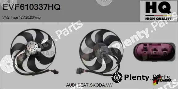 Flamar EVF610337HQ — Fan, engine cooling