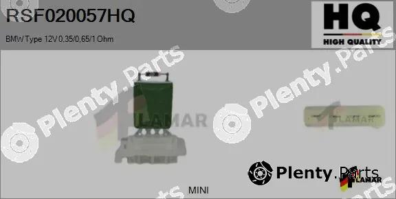 Flamar RSF020057HQ — Resistor, interior blower