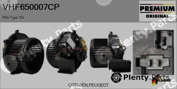 Flamar VHF650007CP — Interior Blower