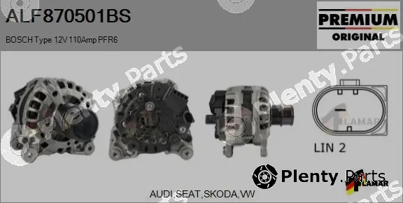 Flamar ALF870501BS — Alternator