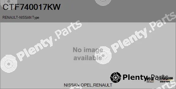 Flamar CTF740017KW — Core assembly, turbocharger