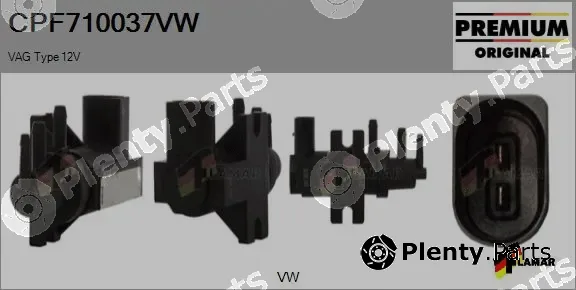 Flamar CPF710037VW — Pressure Converter, exhaust control