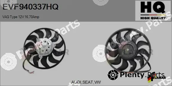 Flamar EVF940337HQ — Fan, engine cooling