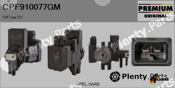 Flamar CPF910077GM — Pressure Converter, exhaust control