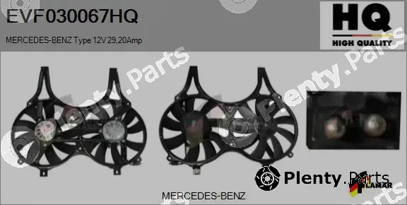 Flamar EVF030067HQ — Electric Motor, radiator fan
