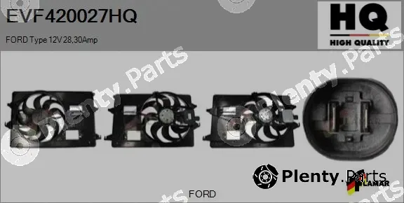 Flamar EVF420027HQ — Electric Motor, radiator fan