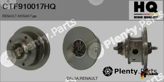 Flamar CTF910017HQ — Core assembly, turbocharger