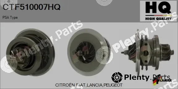Flamar CTF510007HQ — Core assembly, turbocharger