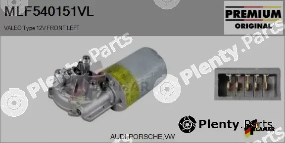 Flamar MLF540151VL — Wiper Motor