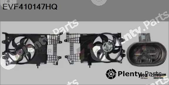 Flamar EVF410147HQ — Electric Motor, radiator fan