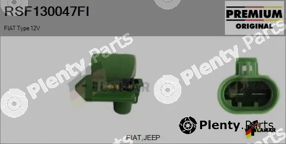 Flamar RSF130047FI — Series resistor, electric motor (radiator fan)