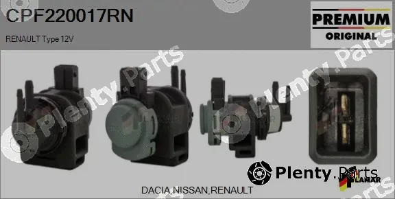 Flamar CPF220017RN — Pressure Converter, exhaust control