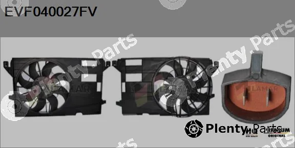 Flamar EVF040027FV — Electric Motor, radiator fan