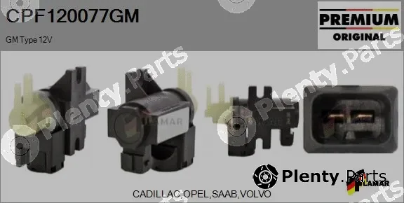 Flamar CPF120077GM — Pressure Converter, exhaust control