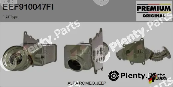 Flamar EEF910047FI — Cooler, exhaust gas recirculation