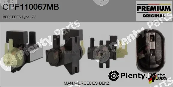 Flamar CPF110067MB — Pressure Converter, exhaust control