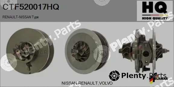 Flamar CTF520017HQ — Core assembly, turbocharger