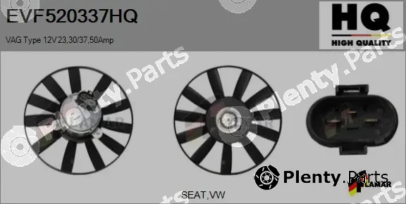 Flamar EVF520337HQ — Fan, engine cooling