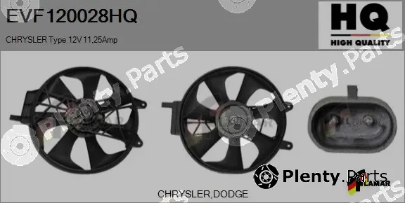 Flamar EVF120028HQ — Electric Motor, radiator fan