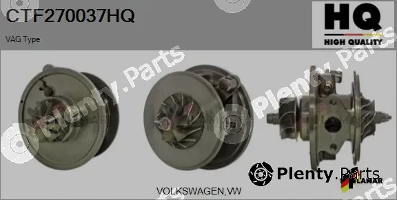 Flamar CTF270037HQ — Core assembly, turbocharger