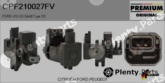 Flamar CPF210027FV — Pressure Converter, exhaust control