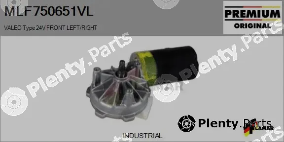 Flamar MLF750651VL — Wiper Motor
