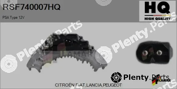 Flamar RSF740007HQ — Resistor, interior blower