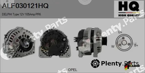 Flamar ALF030121HQ — Alternator