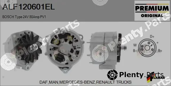 Flamar ALF120601EL — Alternator