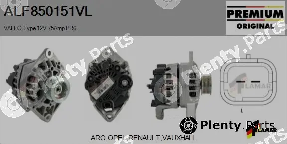 Flamar ALF850151VL — Alternator