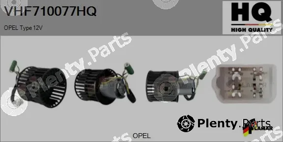 Flamar VHF710077HQ — Interior Blower
