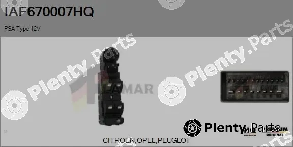 Flamar IAF670007HQ — Switch, window regulator