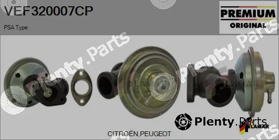 Flamar VEF320007CP — EGR Valve
