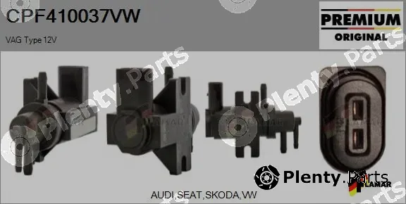 Flamar CPF410037VW — Pressure Converter, exhaust control