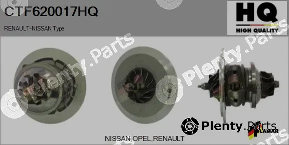 Flamar CTF620017HQ — Core assembly, turbocharger
